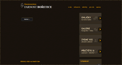 Desktop Screenshot of boretice-farnost.cz